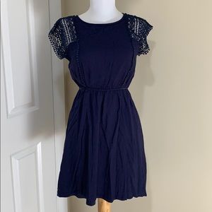 Blue mini summer dress sz S
